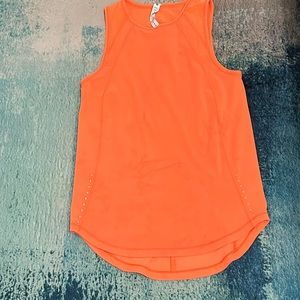 Lululemon Orange Tank Top